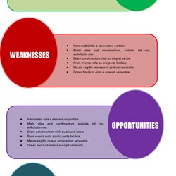 Very Good Free Swot Analysis Templates In Word Template Microsoft
