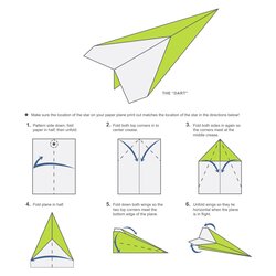 Fine Best Images Of Paper Airplane Printable Template Sheets Patterns Templates Via