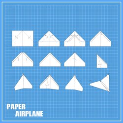 Wonderful Best Images Of Printable Paper Airplane Templates Plane Kids Via