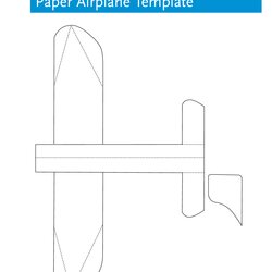 Perfect Best Images Of Printable Paper Airplanes Airplane Templates Plane Blueprints Designs Via