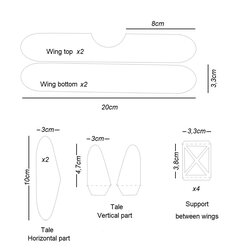 Worthy My Craft And Garden Tales Paper Airplane With Template