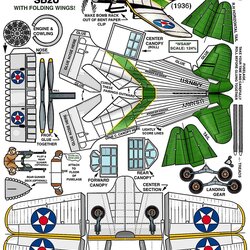 Outstanding Paper Models Airplane Templates Printable Plane Model Planes Airplanes Aircraft Template