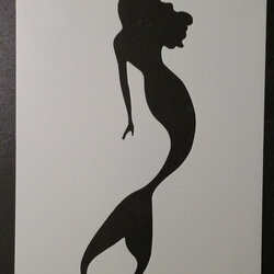 Free Printable Mermaid Template