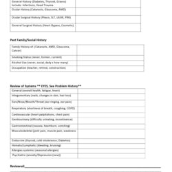 Capital Free Review Of Systems Templates Checklist Template