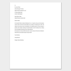Invitation Letter Template Samples Examples Business Sample Formal Now
