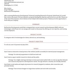 Fine Best Consulting Proposal Templates Free Template Kb
