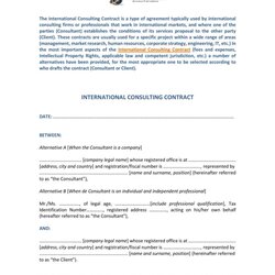 Best Consulting Proposal Templates Free Template