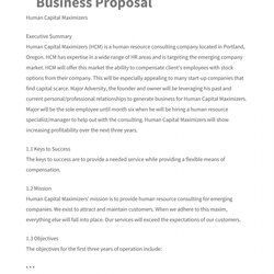 Sublime Editable Best Consulting Proposal Templates Free Hr Services Template Doc