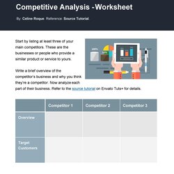 The Highest Quality Competitive Analysis Templates Great Examples Excel Word Template
