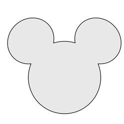 Peerless Mickey Mouse Template String Pattern Templates Patterns Disney Crafts Printable Silhouette Mice Text