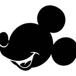 Great Template Printable Images Gallery Category Page Mickey Mouse Head