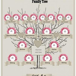 Superb Family Tree Diagram Maker Template Business