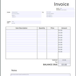 Out Of This World Free Invoice Template For Word Download Simple Inside
