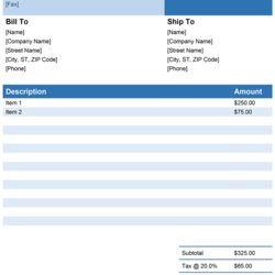 The Highest Standard Invoice Template For Word Free Simple Billing Templates Invoices Microsoft Excel Create