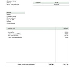 Tremendous Basic Invoice Template For Word In And Formats Form Templates Bill Blank Unbelievable Facts Code