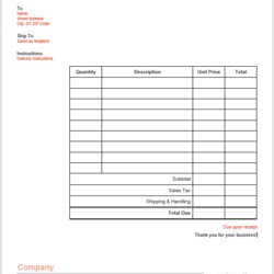 Free Invoice Templates Word For Download Template Business Microsoft Downloads Maker Format Link Choose