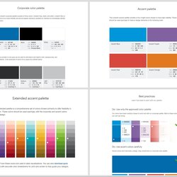 Sublime Brand Guidelines Templates Examples Tips For Consistent Branding Color Palette