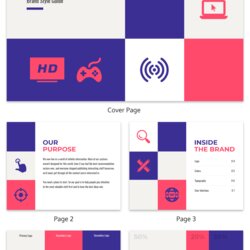 Outstanding Brand Guidelines Templates Examples Tips For Consistent Branding Template Guide Style Vibrant