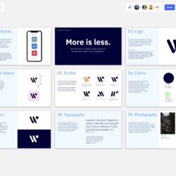 Admirable Brand Guidelines Template Example For Teams Miro