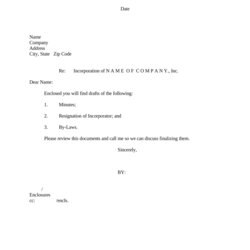 Worthy Letter Of Incorporation Doc Template Large