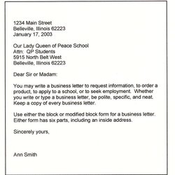 Superlative Image Result For Form Letters Business Letter Format