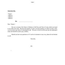 Letter Doc Template Large