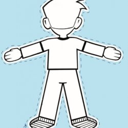 Best Templates Flat Stanley Template Coloring Print Back Pages Printable Family Colouring Fun Educator