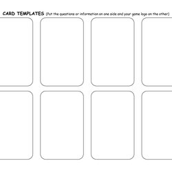 Exceptional Best Images Of Card Word Template Printable Blank Flash Game Templates Greeting Via