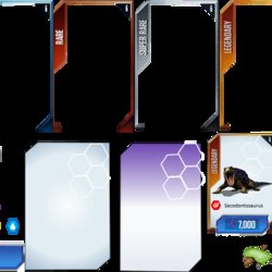 Very Good Game Card Template New Concept Blank Templates For Jurassic World The By Gaming