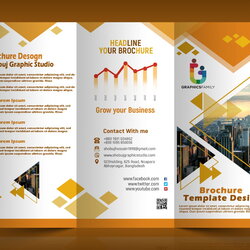 High Quality Modern Fold Brochure Design Free Business For Scaled