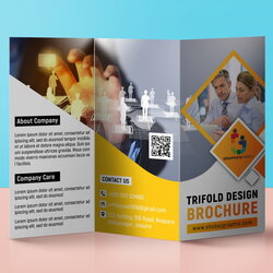 Corporate Brochure Design Free Template Download Fold Business Downloads Editable Scaled