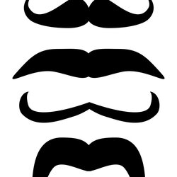 Wizard Printable Mustache