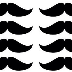 Cool Free Mustache Template Printable Templates
