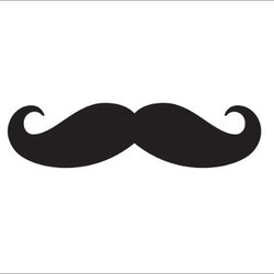Worthy Free Mustache Template Best Moustache Templates Colouring Clip Pages