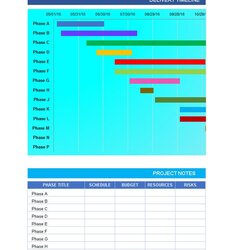 Outstanding Project Schedule How To Create Download This