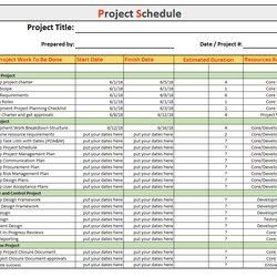 Swell Create Successful Project Schedule Management Small Excel Template Simple Example Business