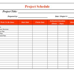 Smashing Sample Project Schedule Template Management Small Business Excel Simple