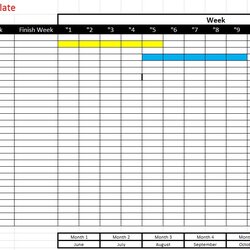 Wizard Free Project Schedule Template Excel Word Templates