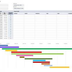 Fine Project Schedule Templates Free Docs Formats Samples Examples Template