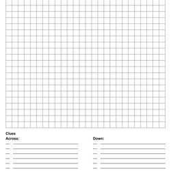 Wonderful Best Images Of Printable Crossword Puzzle Blank Templates Free Pix Template