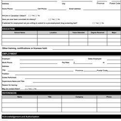 Peerless Employment Application Form Free Printable Documents Applications Candidate Fearsome Agreement