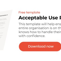 How To Make An Acceptable Use Policy Example With Free Template