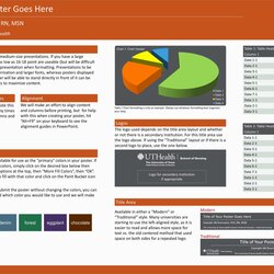 Super Poster Presentation Template Free Download Resume Examples