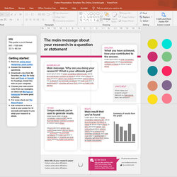 Worthy Poster Presentation Template Example The Online Scientist