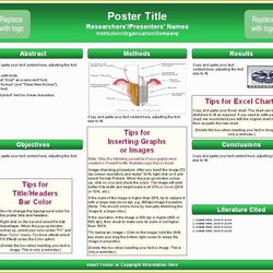 The Highest Quality Poster Presentation Template Free Download Of Size Academic Scientific Research Templates