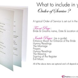 Fantastic Order Of Service Wording What To Include Template Booklets Programs