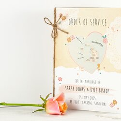 How To Write And Print Perfect Order Of Service Part Norma Dorothy Services Illustrated