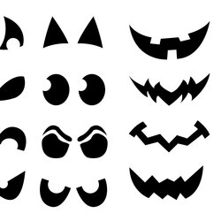 Superb Jack Lantern Templates Printable Free Carving Cutouts Outline Buds Pumpkins Mouths Visage Mouth Cool
