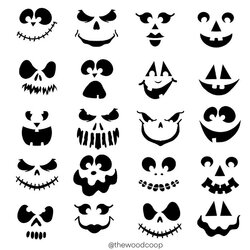 Sterling Page Jack Lantern Templates Or These Could Used As Cute