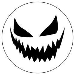 Super Scary Jack Lantern Template Printable Free Templates